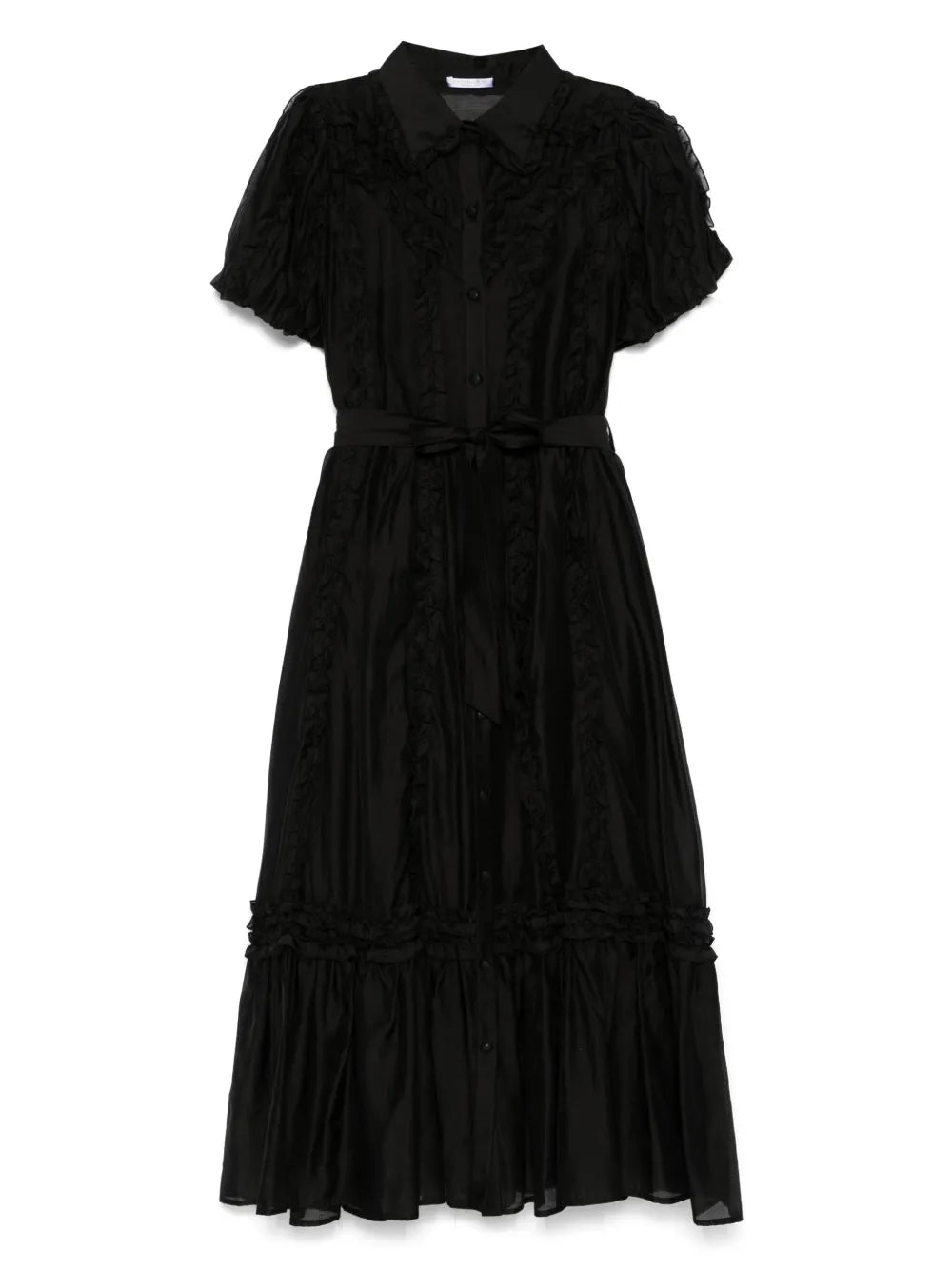Ruffled Midi Dress