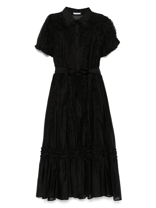 Ruffled Midi Dress