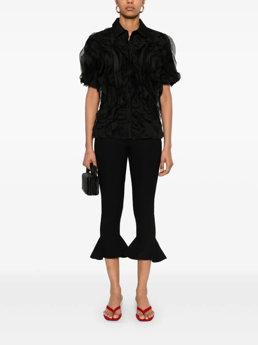 Ruffled Shirt