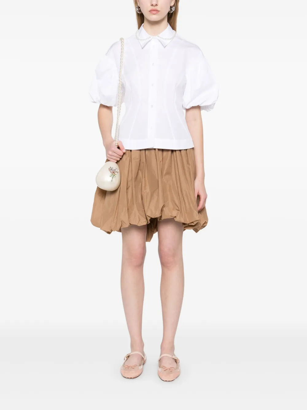 Pearl-Embellished Shirt