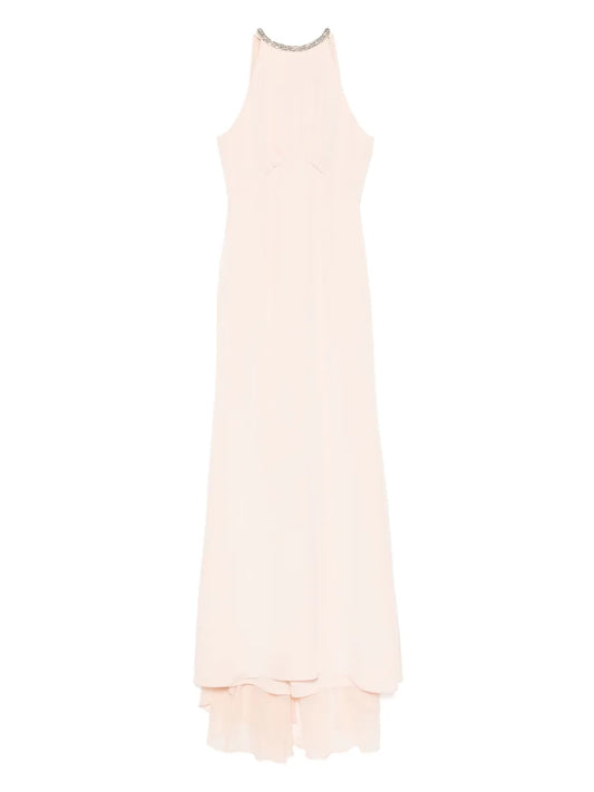 Silk Chiffon Maxi Dress
