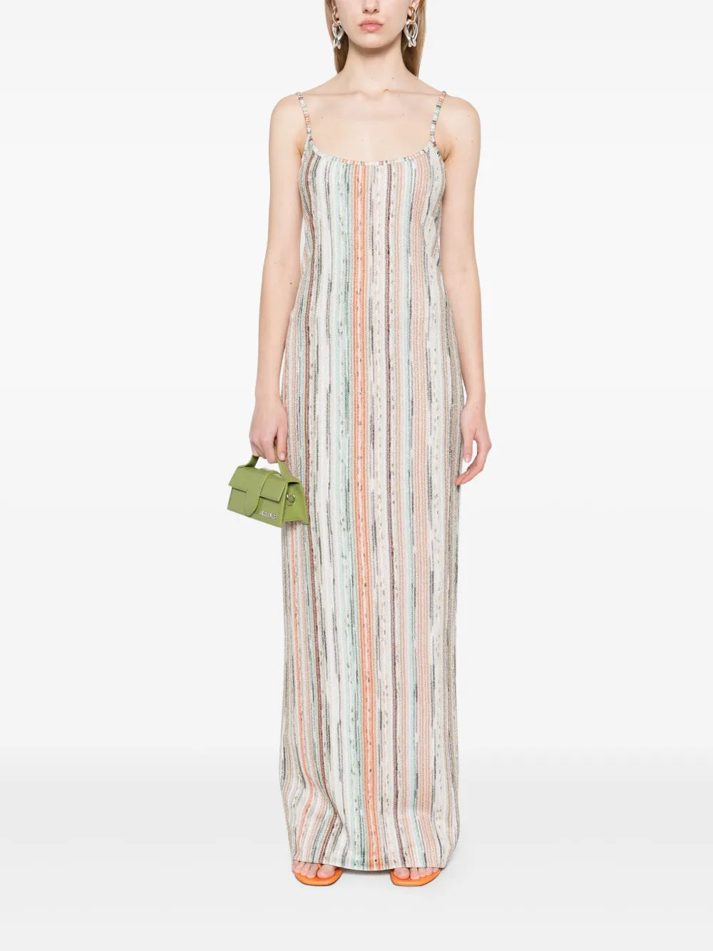 Striped Lurex Dress