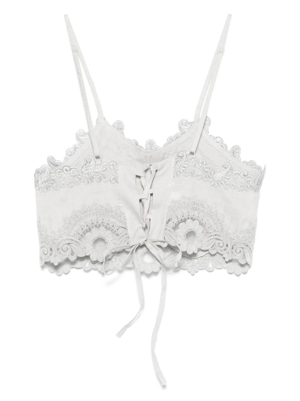 Floral-Embroidery Top