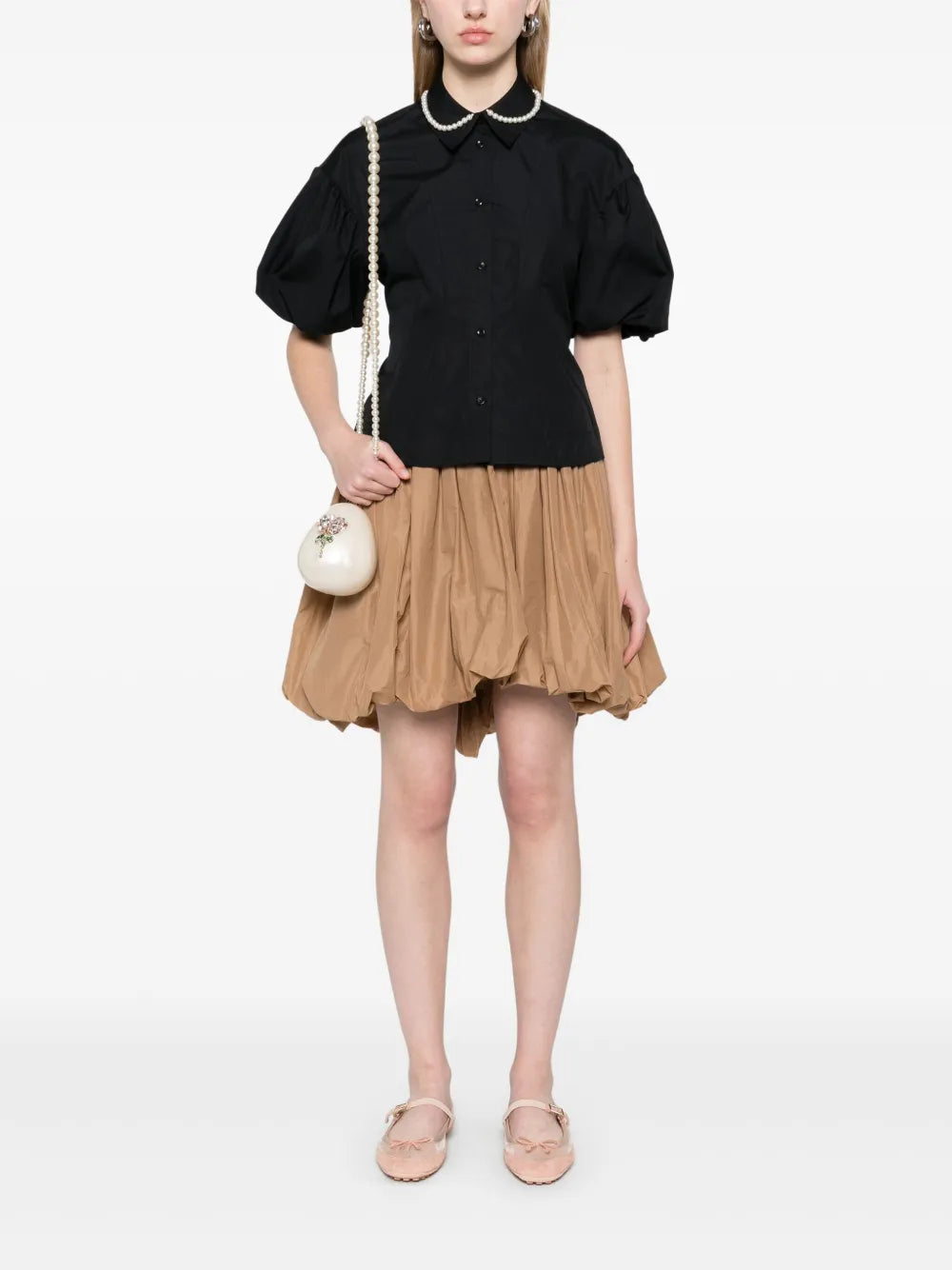 Pearl-Embellished Shirt