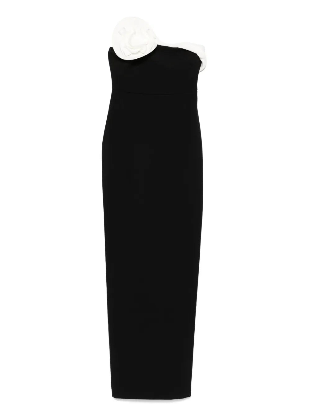 Flower Drape Maxi Dress