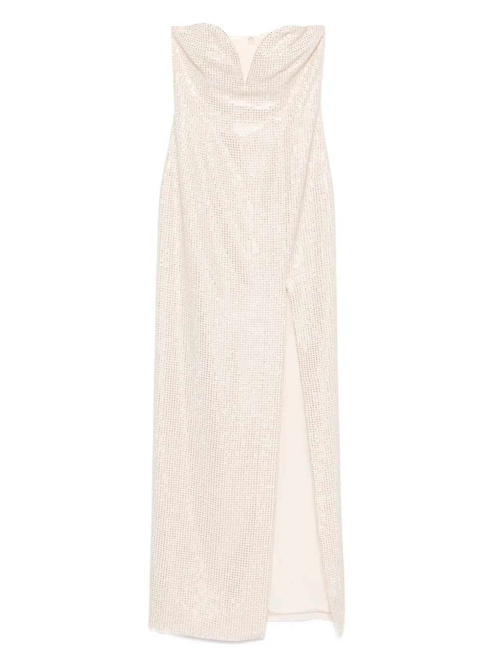 Diamante-Embellished Maxi Dress