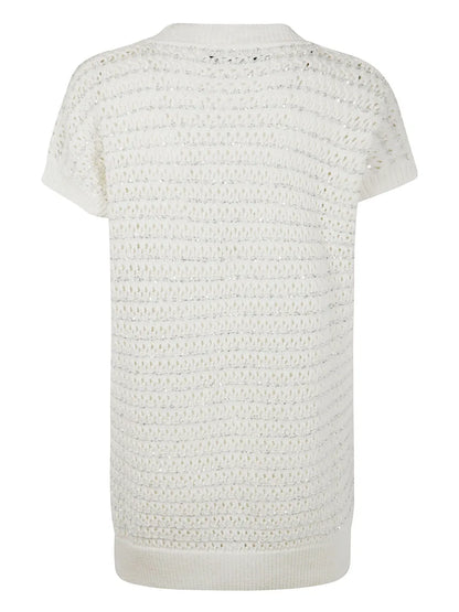 Open-Knit T-Shirt