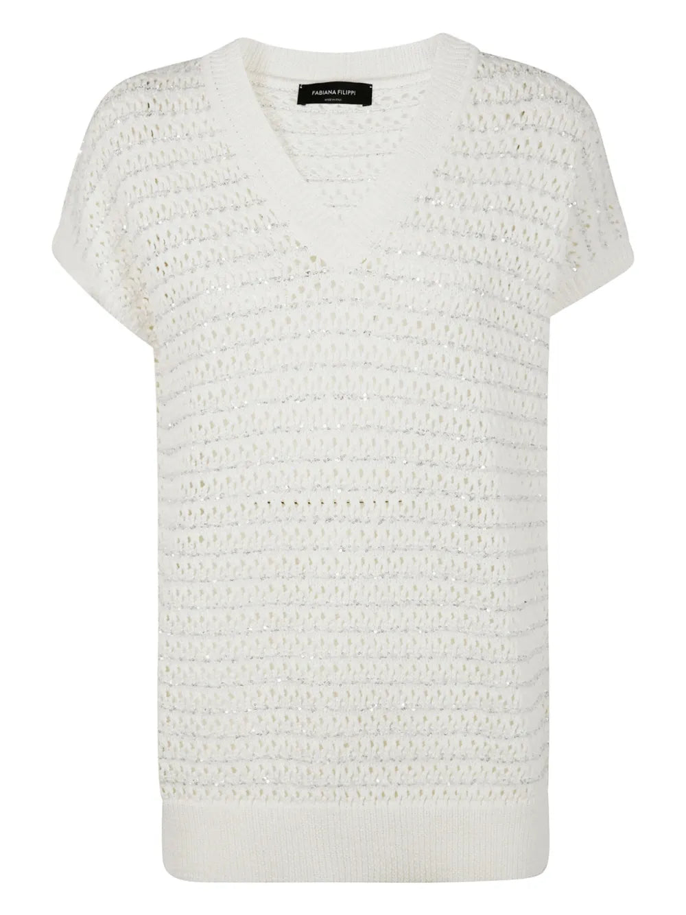 Open-Knit T-Shirt