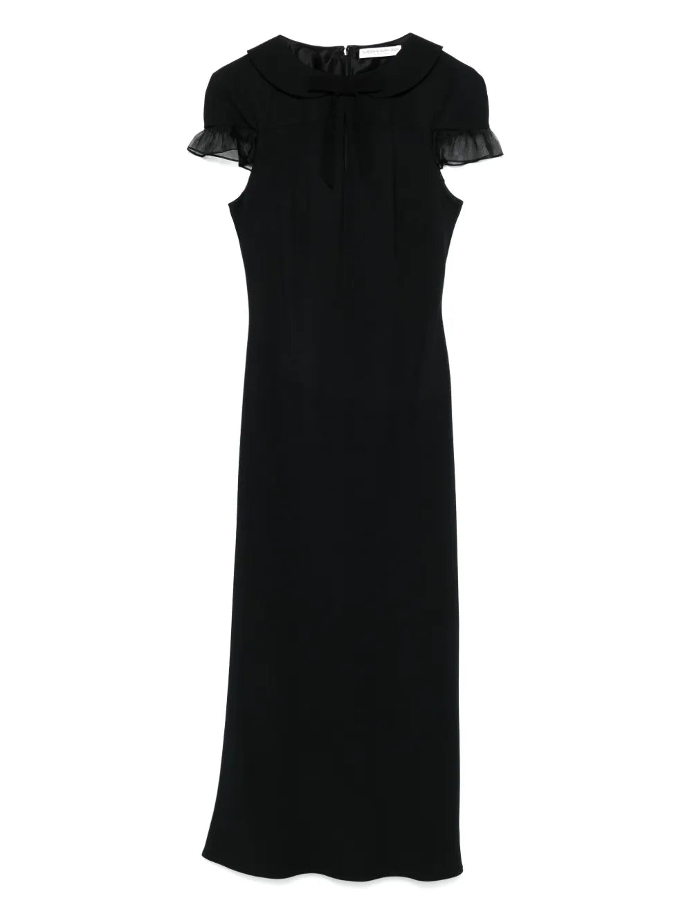 Bow-Detailed Midi Dress