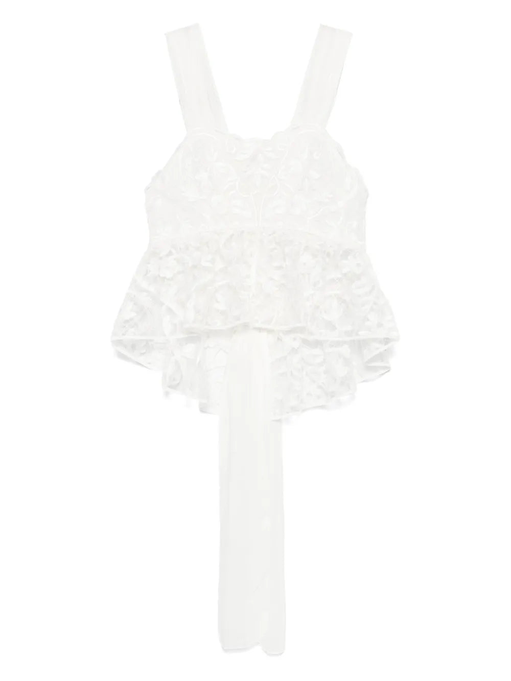 Floral-Embroidery Top