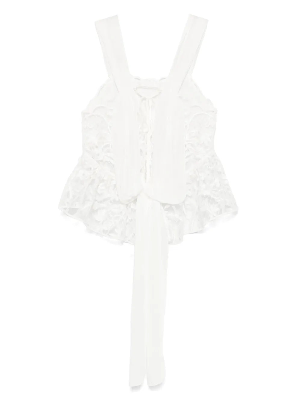 Floral-Embroidery Top