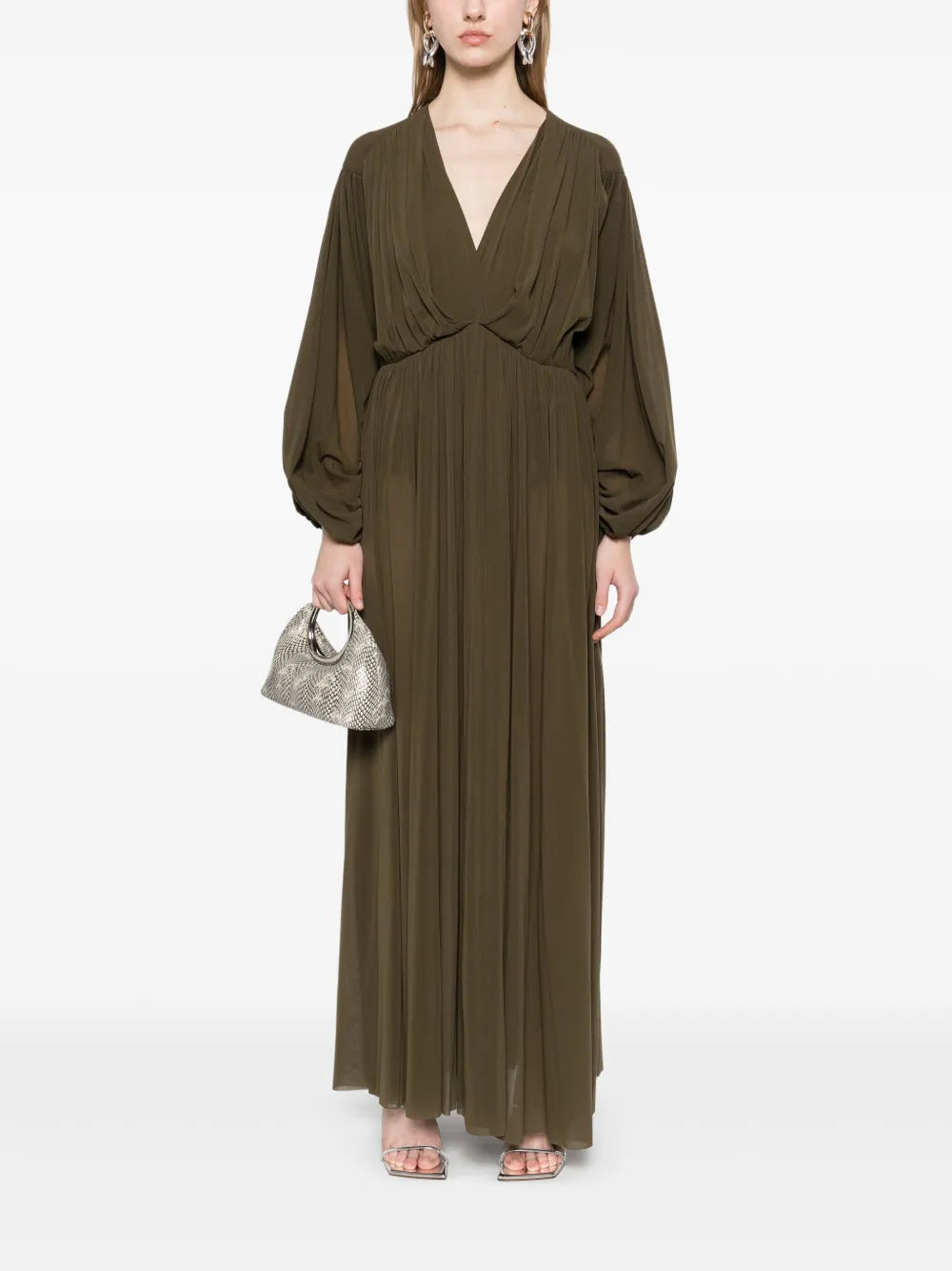 V-Neck Maxi Dress