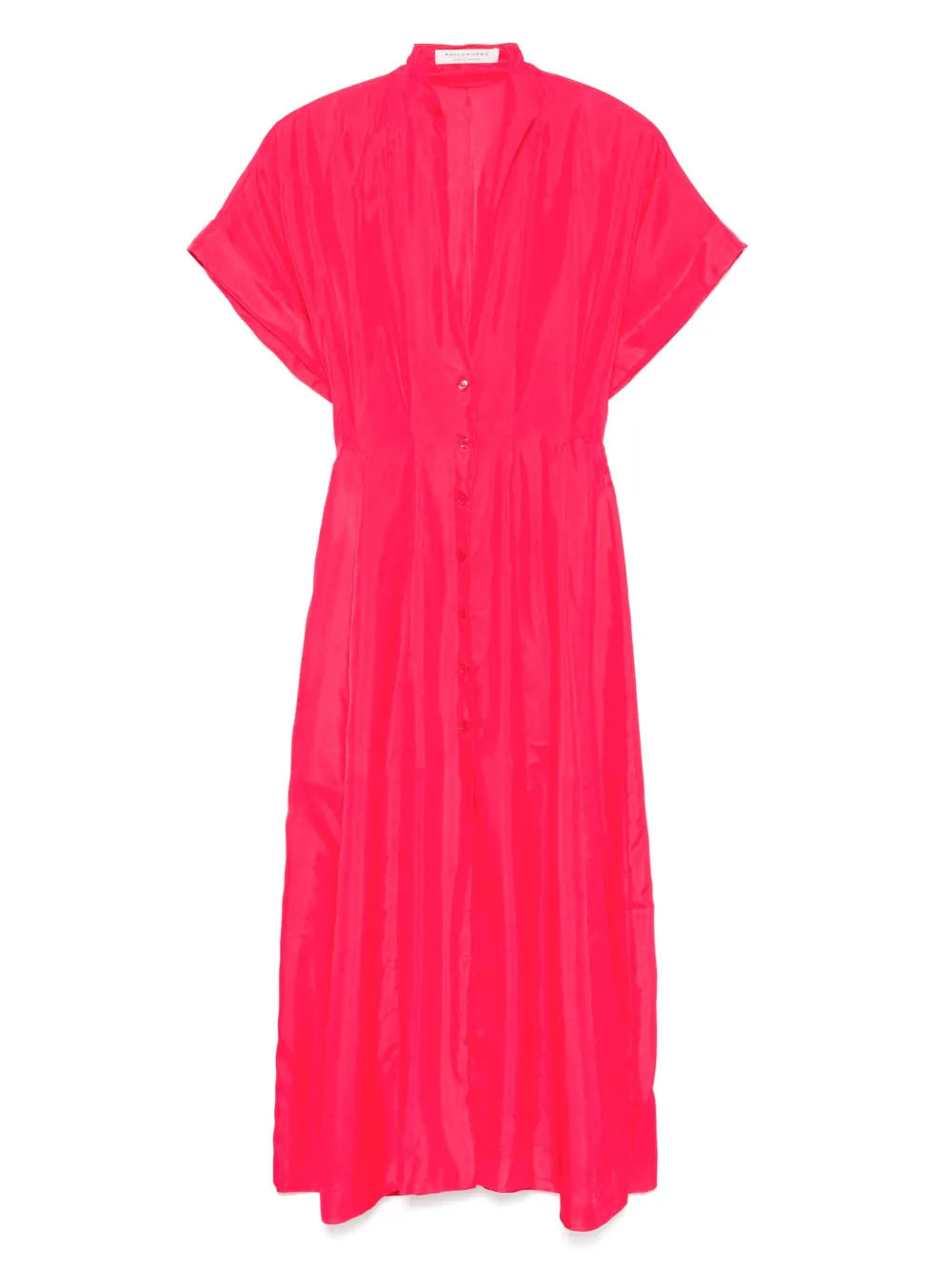 Silk Midi Dress