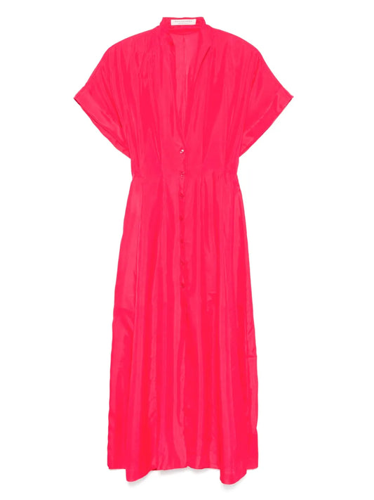 Silk Midi Dress