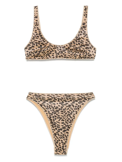 Leopard-Print Bikini