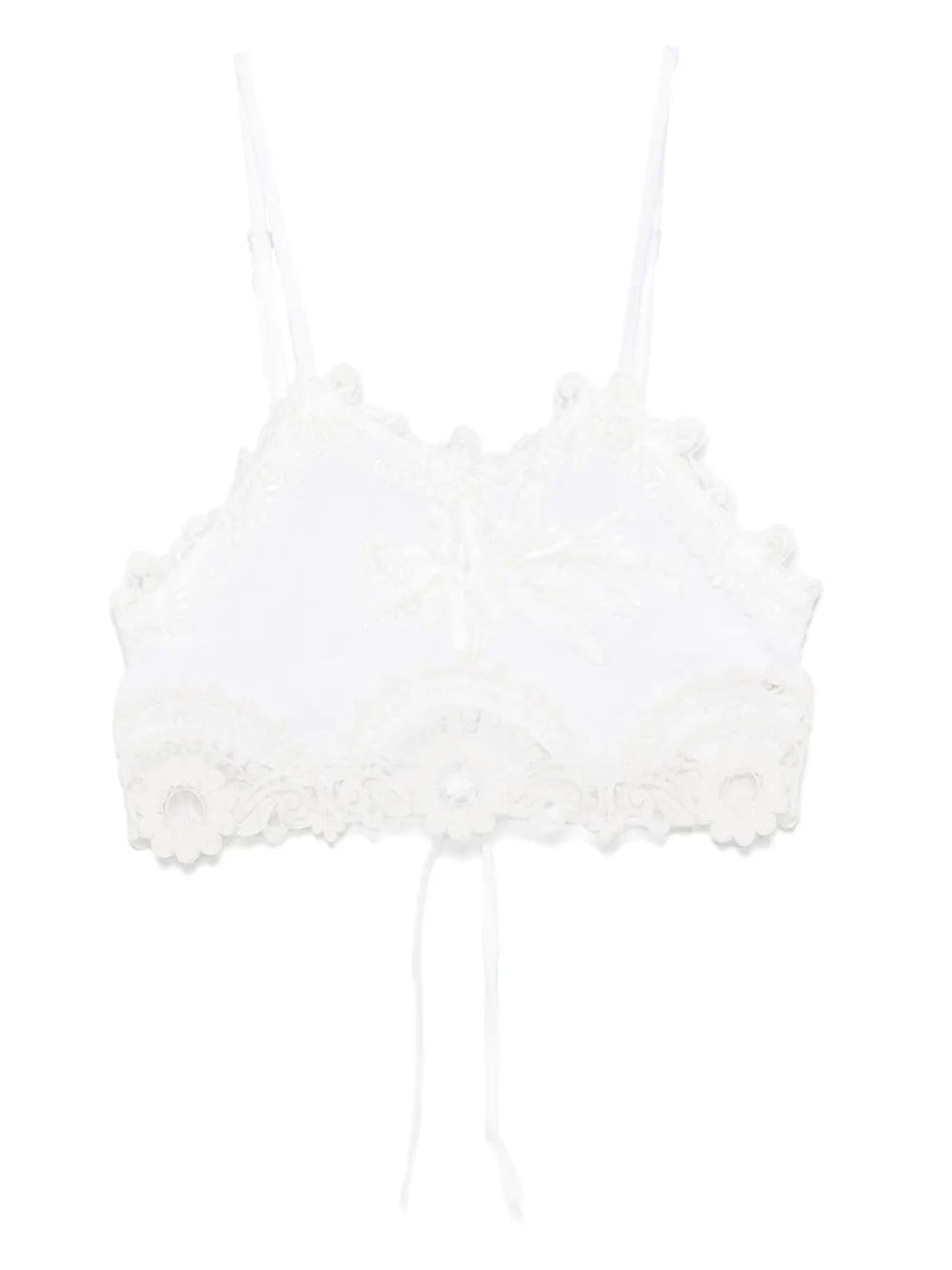 Floral-Embroidery Top