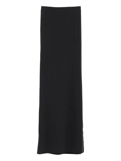 Slit-Detail Maxi Skirt