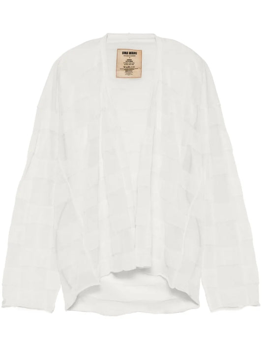 Fine-Knit Cardigan