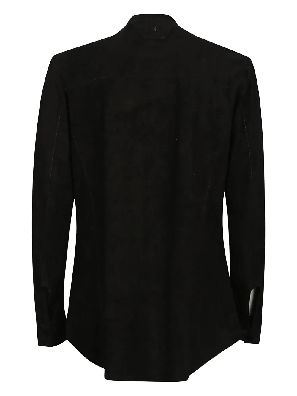 Suede Button-Up Shirt