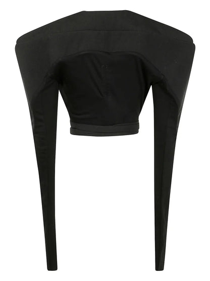 Long-Sleeved Crop Top