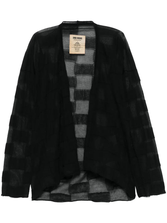 Fine-Knit Cardigan