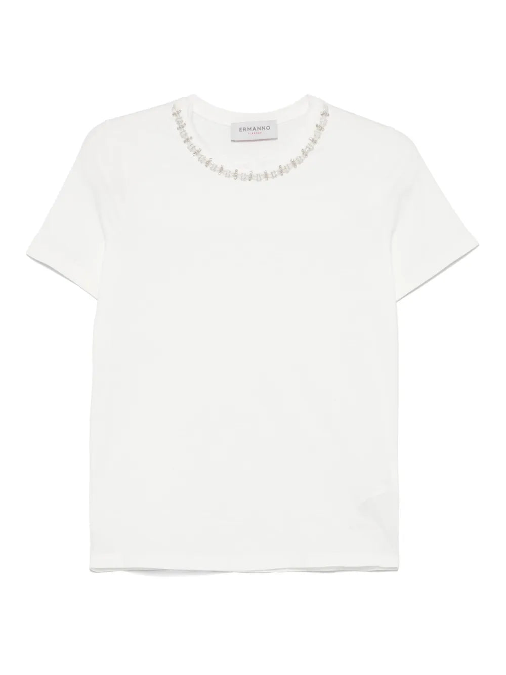 Crystal-Embellished T-Shirt