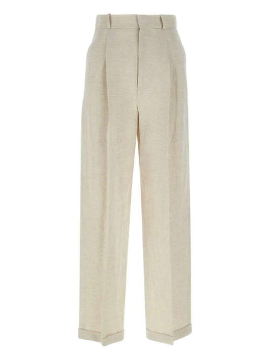 Straight-Leg Trousers