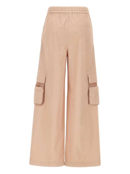 Poplin Cargo Trousers