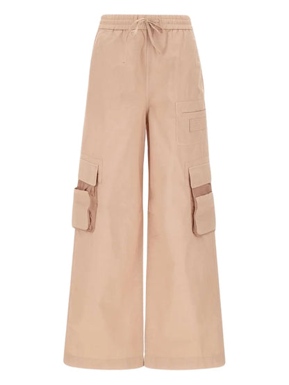 Poplin Cargo Trousers
