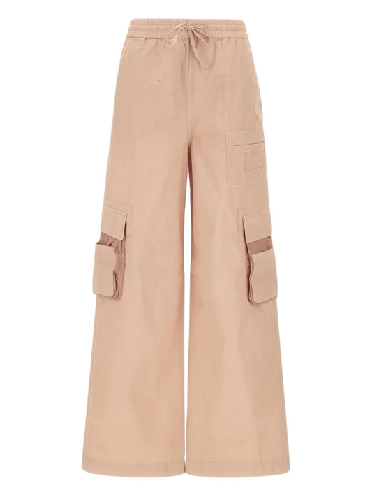 Poplin Cargo Trousers