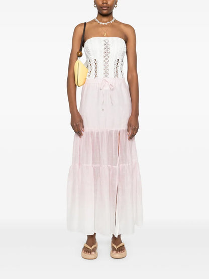 Tiered Maxi Skirt