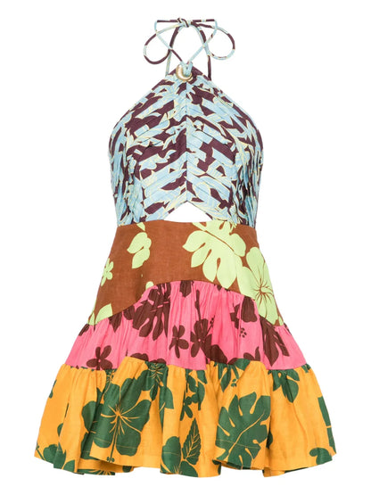 Poppy Spliced Mini Dress