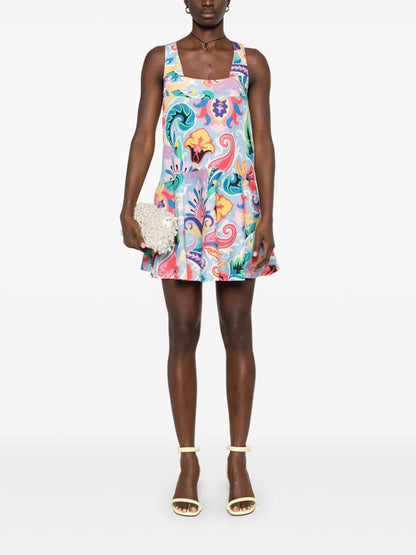 Paisley Mini Dress