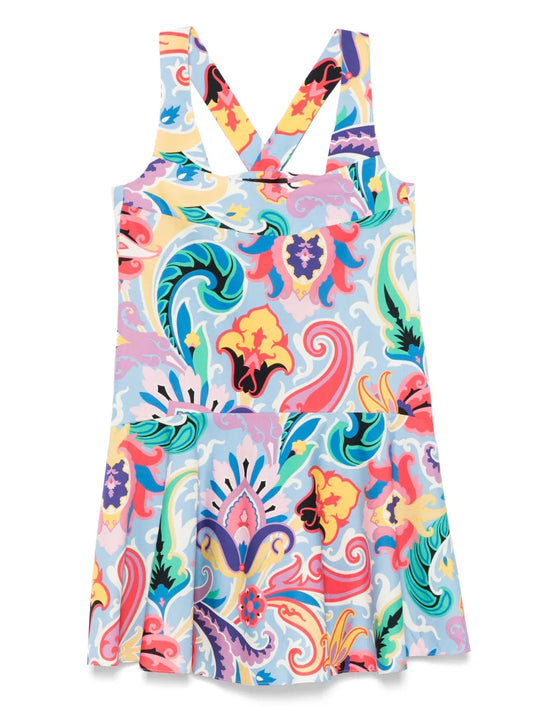 Paisley Mini Dress