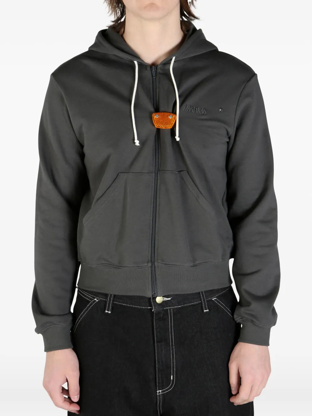Logo-Embroidered Hoodie