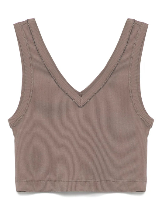 Monili Chain-Detail Top