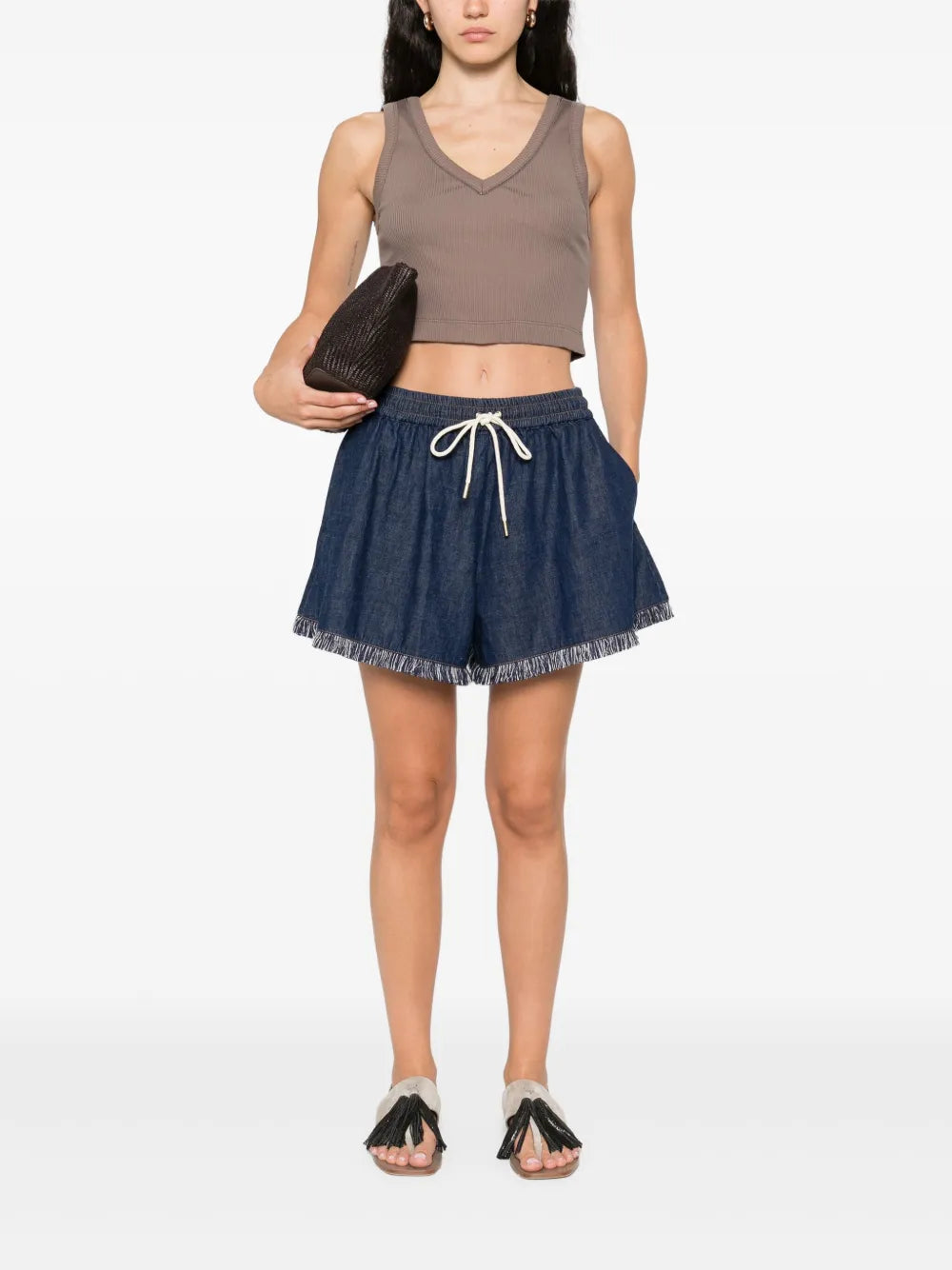Monili Chain-Detail Top