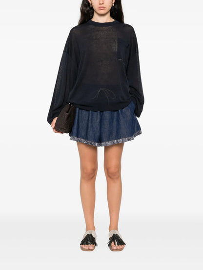 Monili Chain-Detail Top