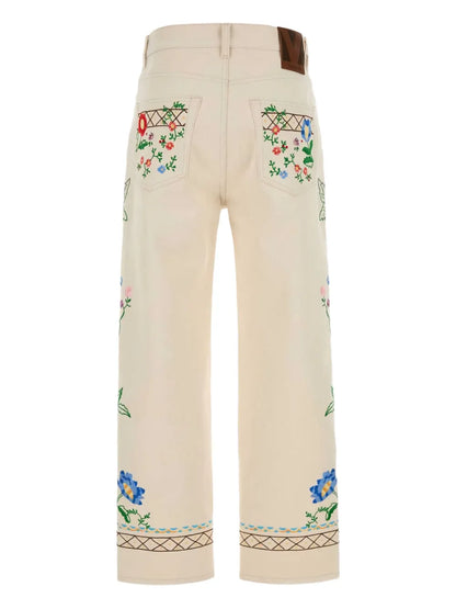 Straight-Leg Trousers