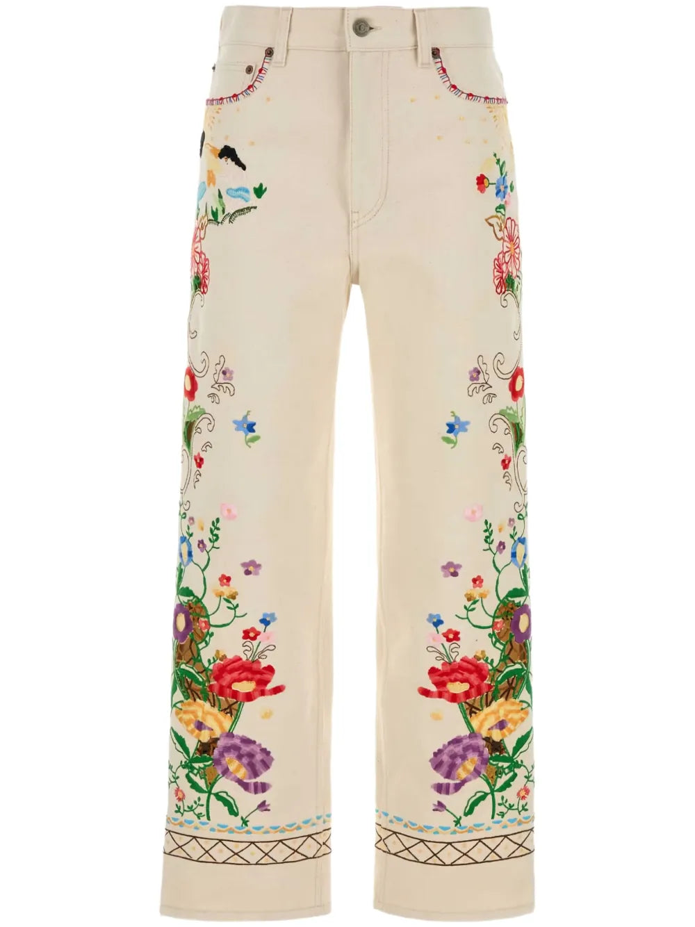 Straight-Leg Trousers