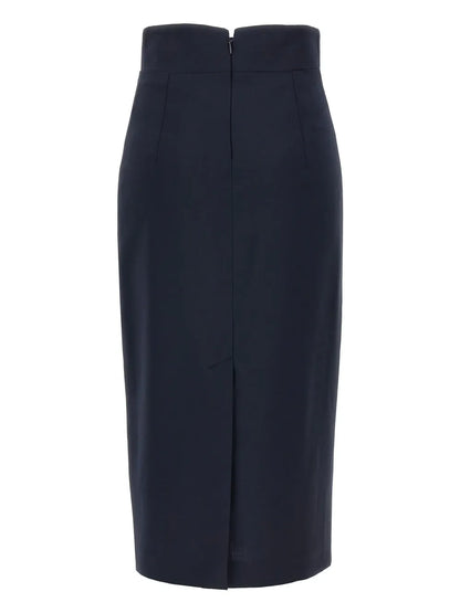 High-Waisted Pencil Skirt