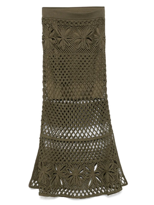Crochet Midi Skirt