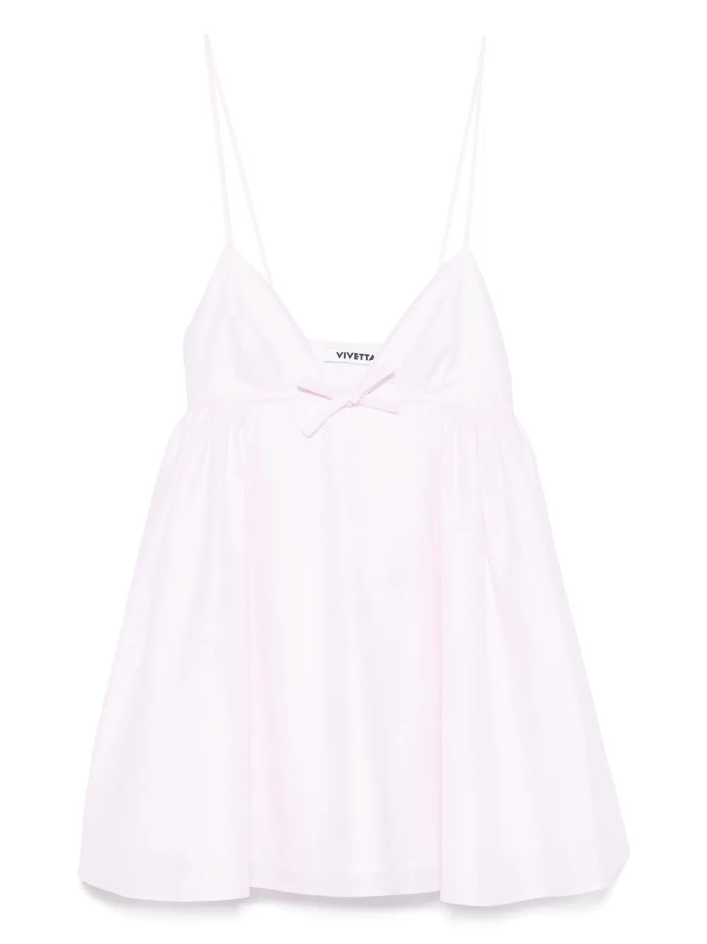 Bow-Detailed Mini Dress