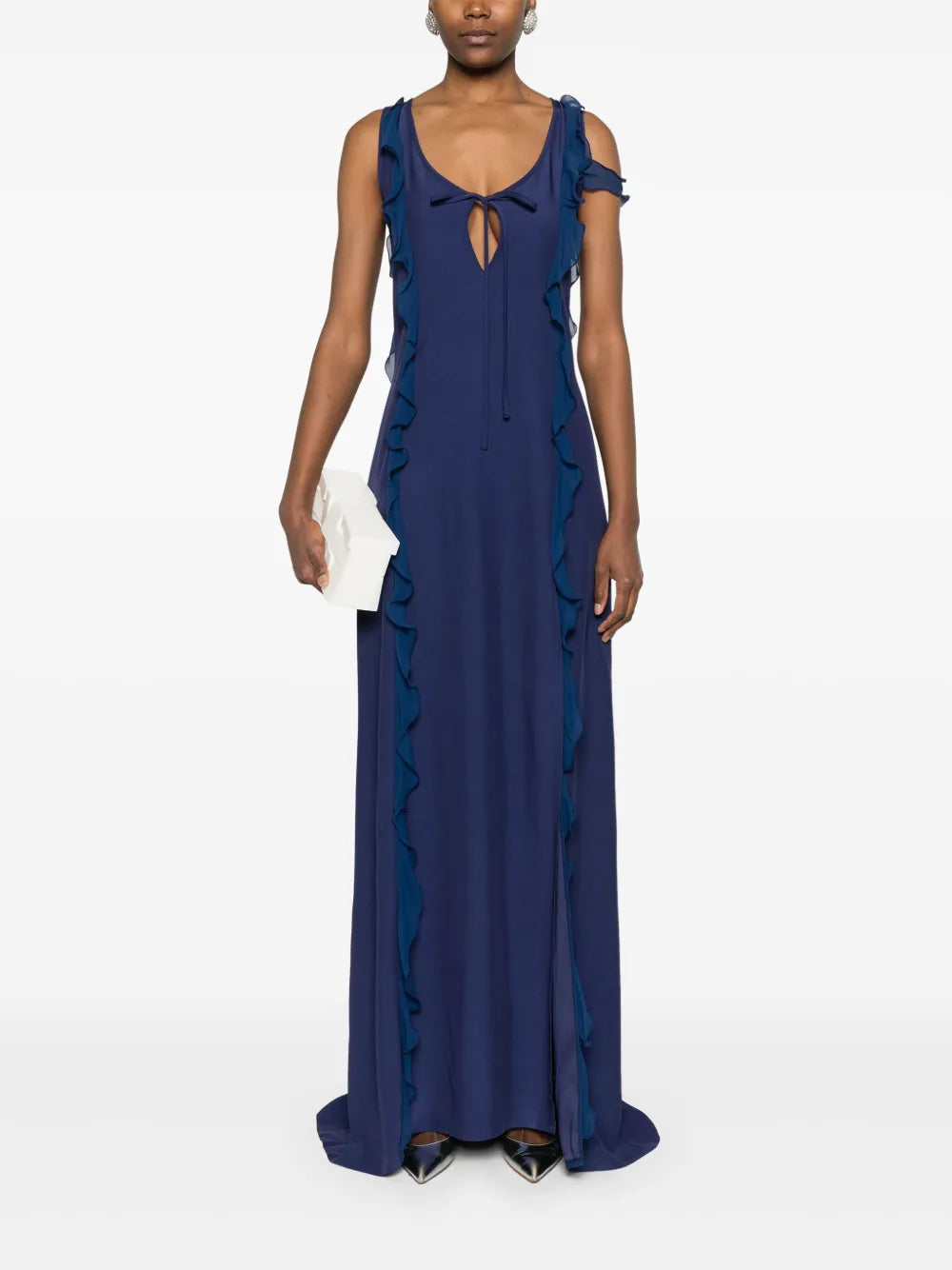 Crepe Maxi Dress