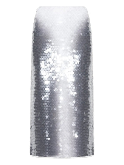 Sequinned Pencil Skirt