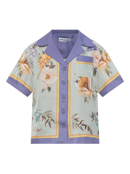 Floral-Print Shirt