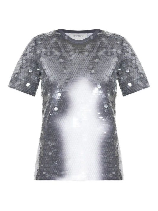 Sequin-Embellished T-Shirt