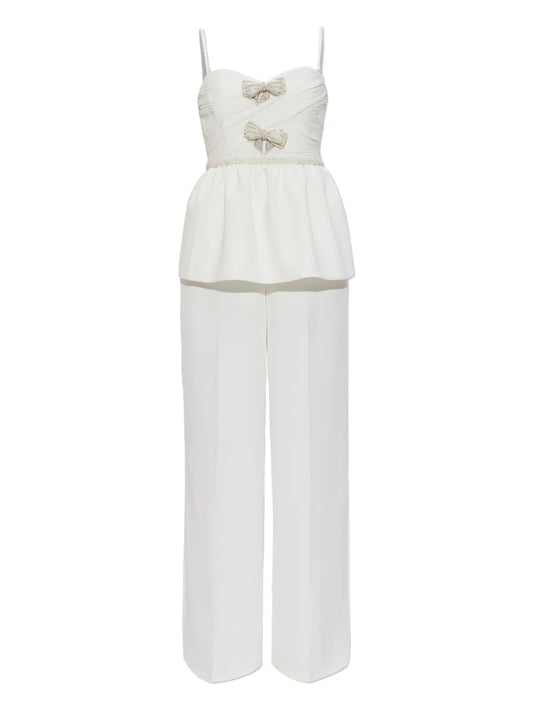 Bow-Detailing Jumpsuit