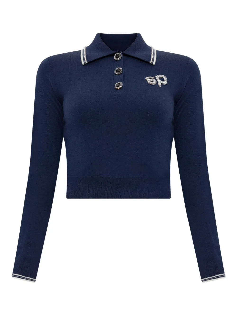Wool Polo Top