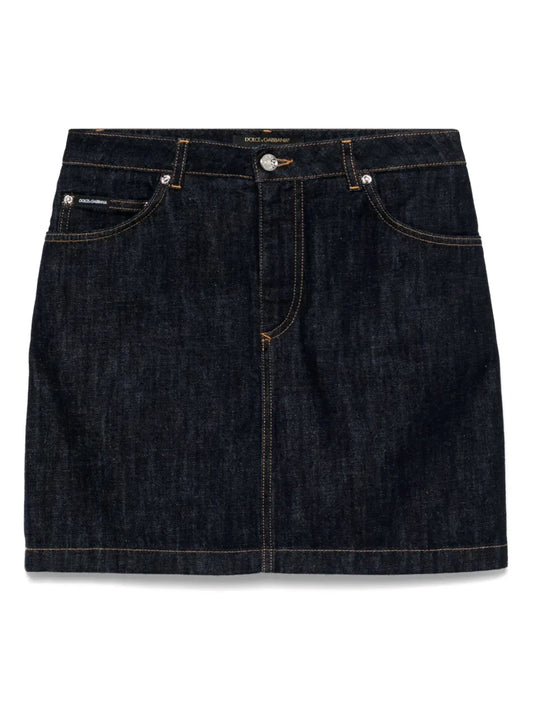 Denim Mini Skirt
